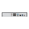 BCS-P-NVR0401-4K(3), 4Ch IP PoE, 8Mp, 265+, 1xHDD
